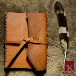 vintage leather journal
