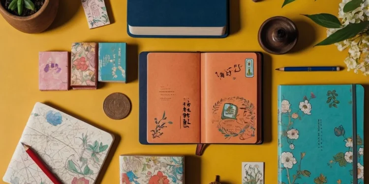 Artistic Journals Stationery Showcase