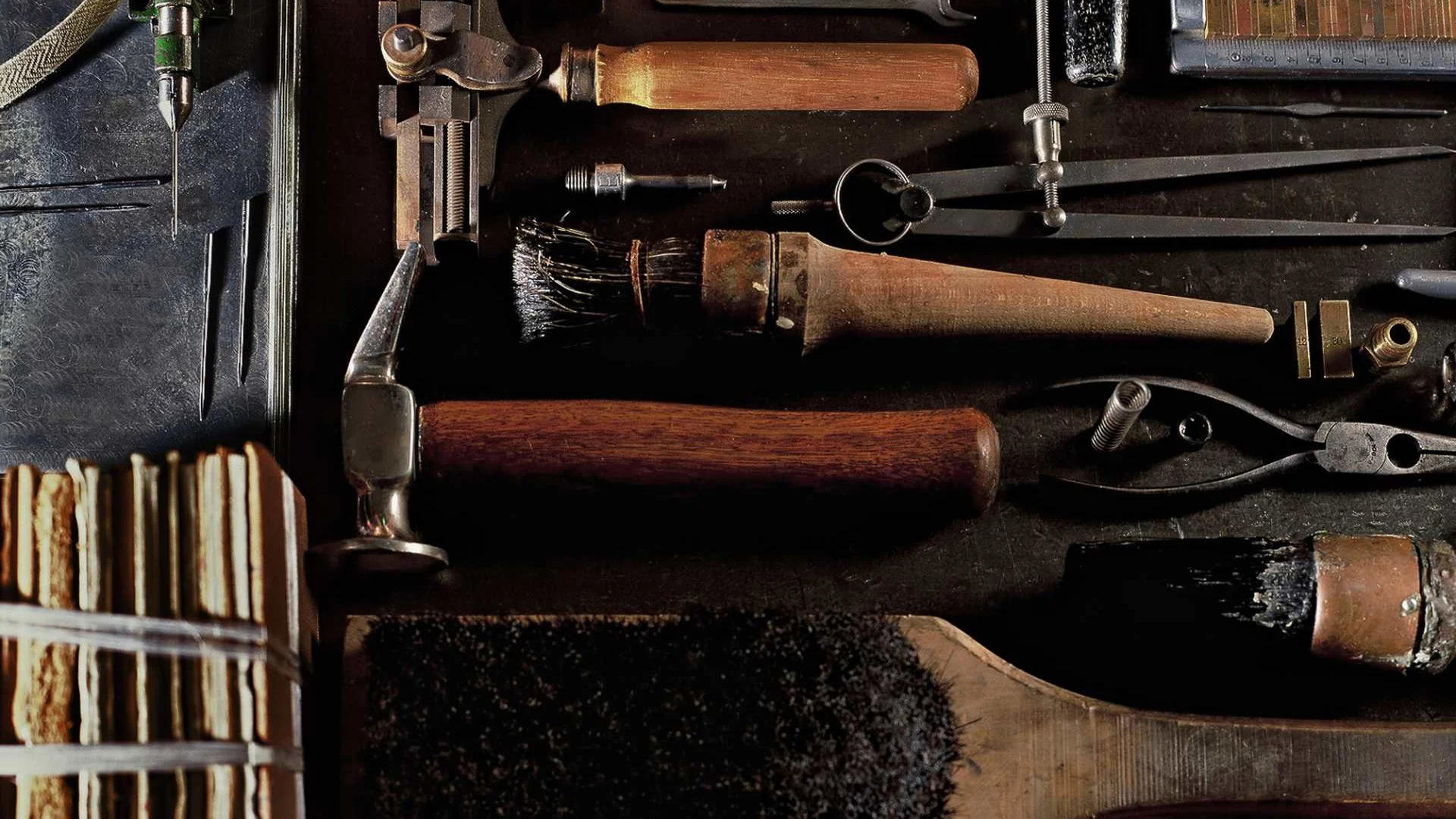 B Close Up Book Repair Tools