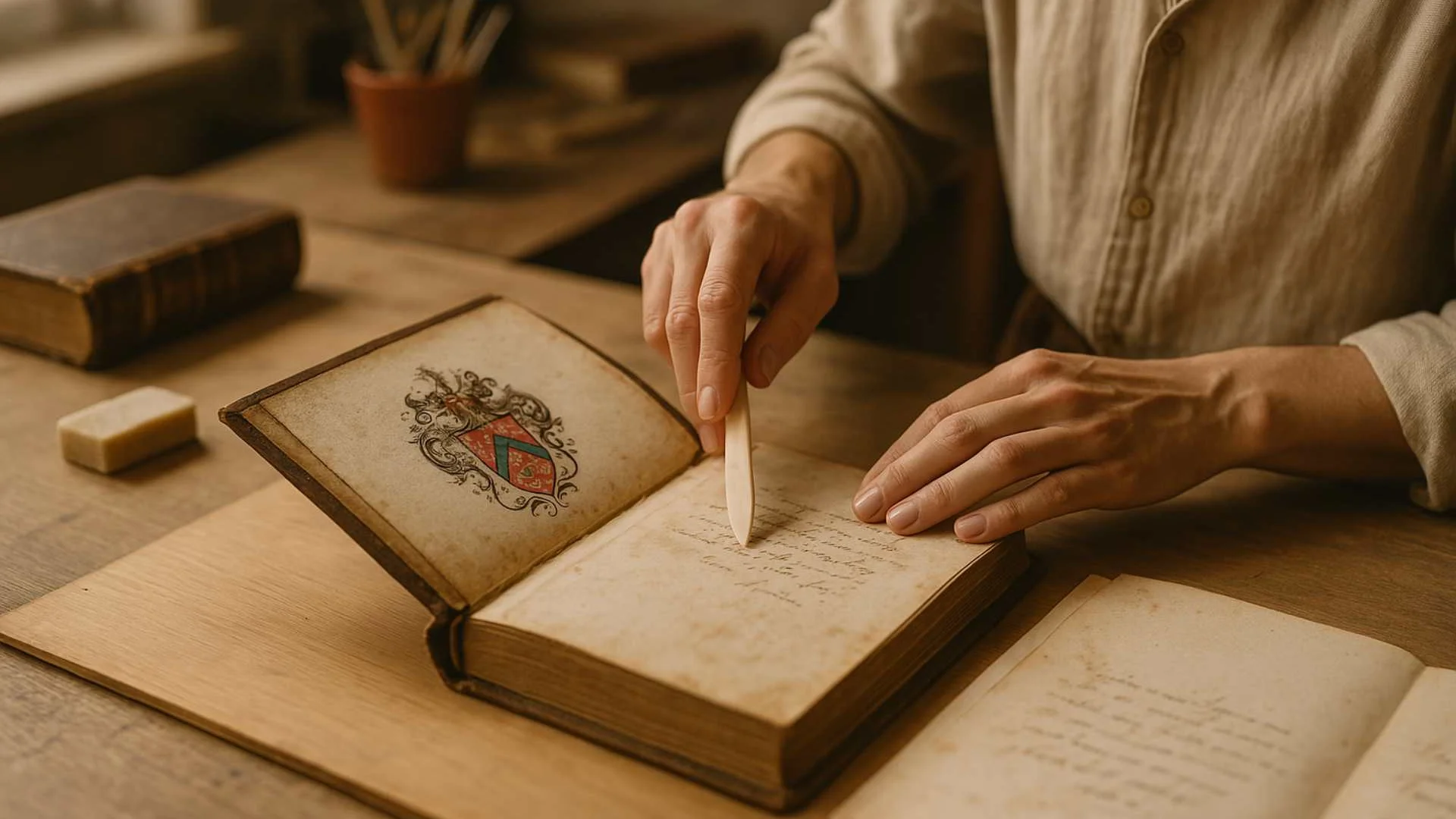 Bi Family Heirloom Book Restoration