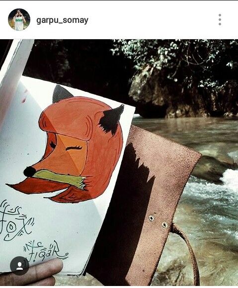 Hibrkraft Testimonials Garpu Somay Nature Drawing Fox