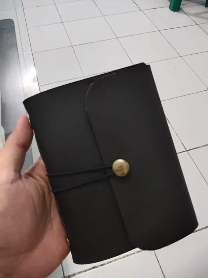 Hibrkraft User Generated Content Black Notebook Hand
