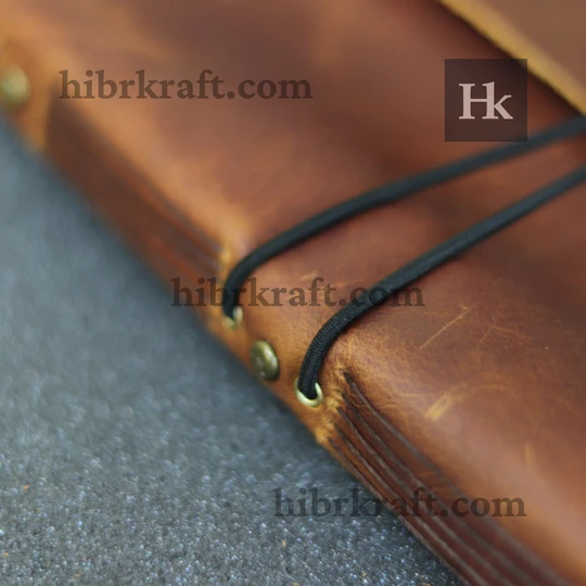 Notebook custom kulit crazy horse