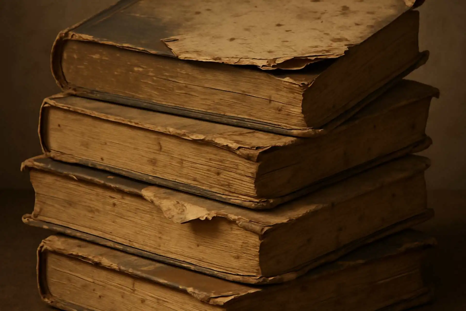 A Pile Of Damaged Books Common Mistakes