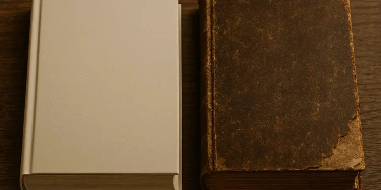 Af Side By Side New Vs Old Book Comparison