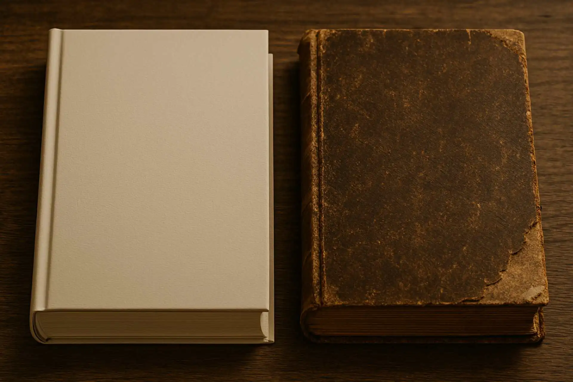Af Side By Side New Vs Old Book Comparison