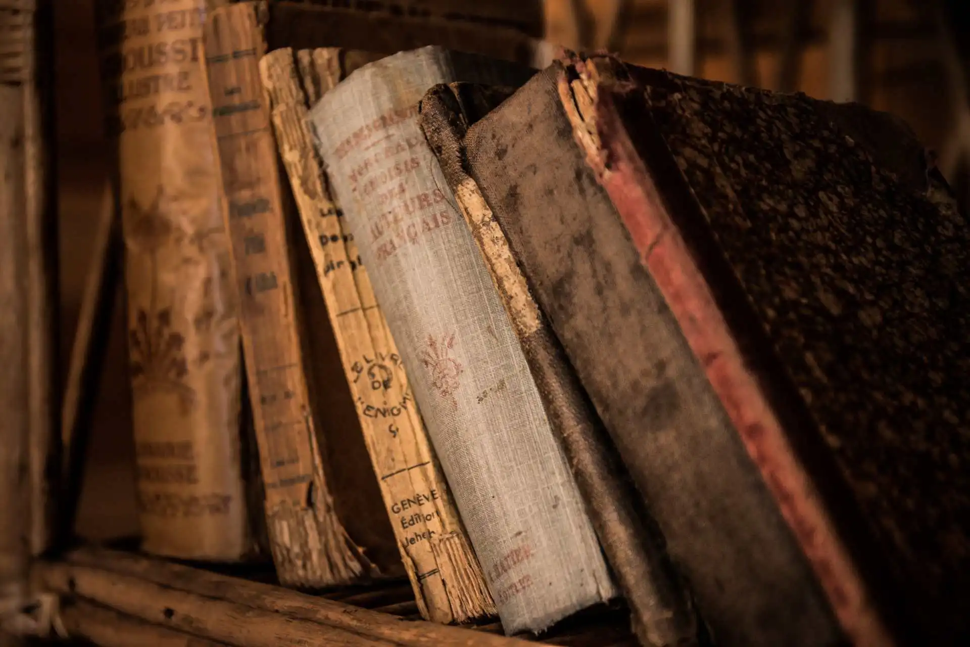 Ag Cherished Worn Book Sentimental Rescue