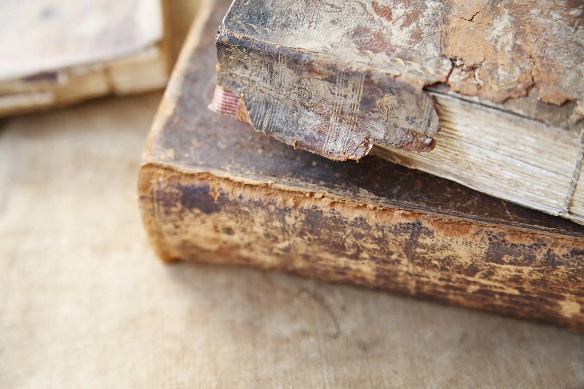 Aj Book With Torn Spine Permanent Repair