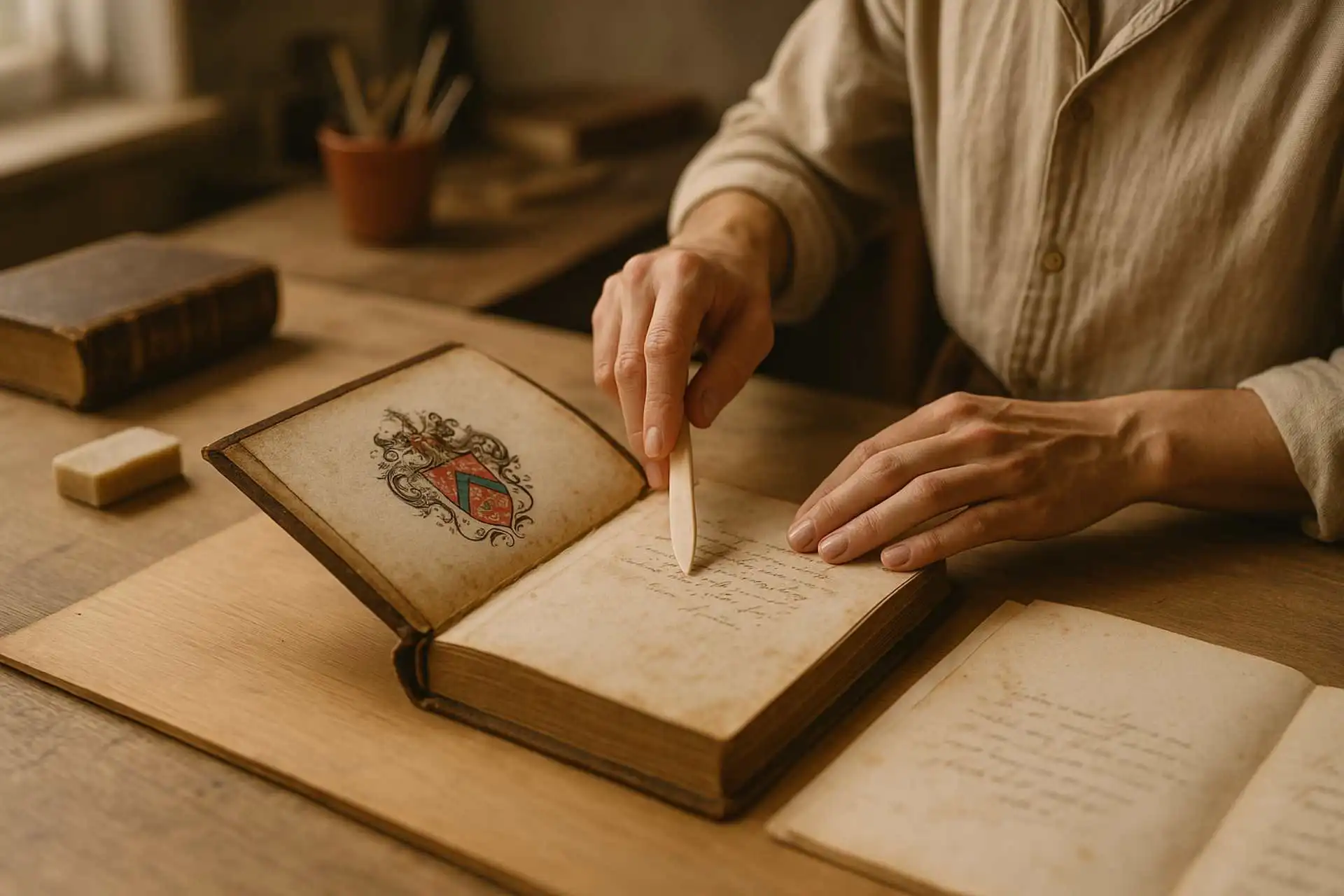 Bi Family Heirloom Book Restoration