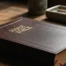 Bible On A Desk
