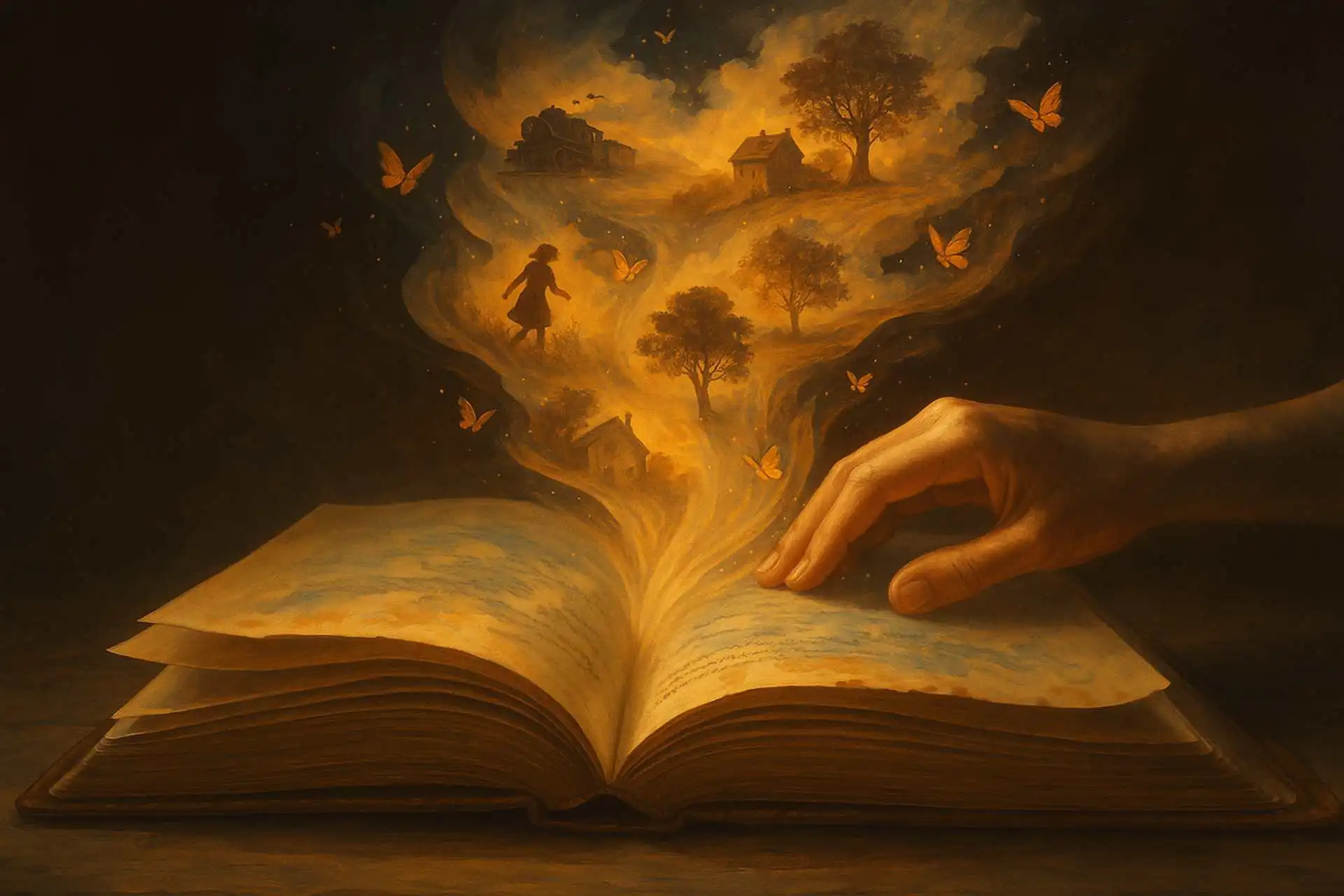 Bj Open Book Cascade Memories