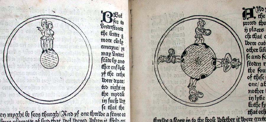 Caxton Mirror Of World Chapter Roundness Of Earth Explained