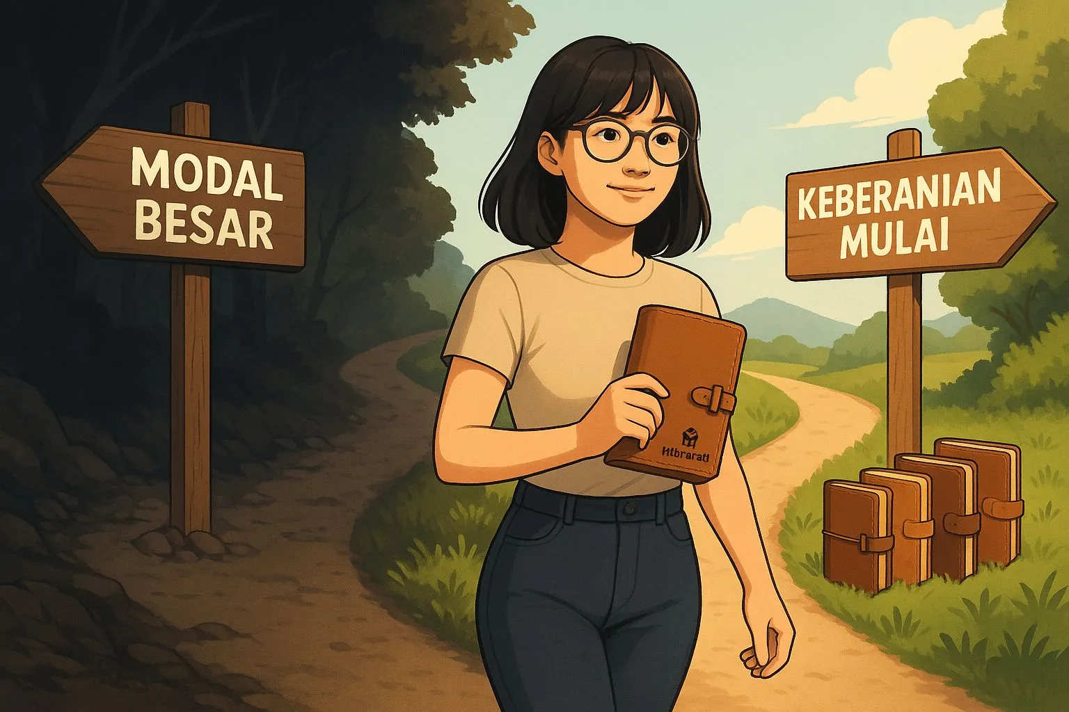 E Kesempatan Usaha Keberanian Mulai Bisnis Aika