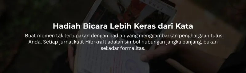 Agenda kulit kustom sebagai hadiah yang berbicara lebih kuat dari kata-kata, melawan arus keseragaman.
