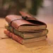 Hibrkraft Custom Leather Notebooks Stack
