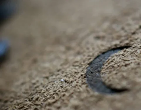 Hibrkraft Leather Notebook Detail Closeup