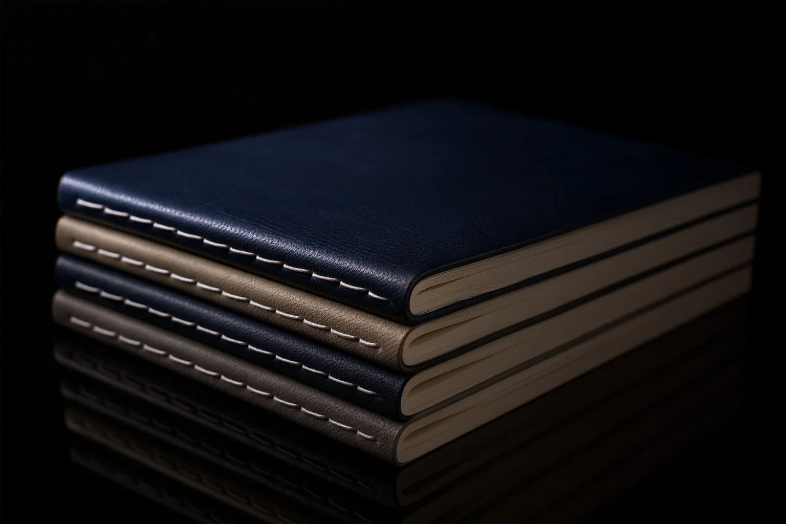 Leather Saddle Stitch Binding
