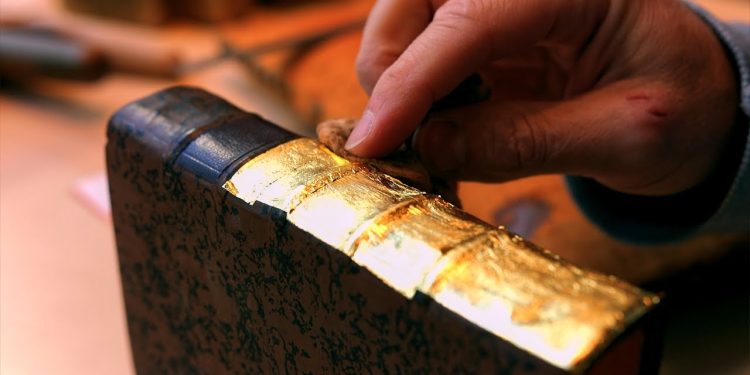 Mattierpunzen Gold Tooling