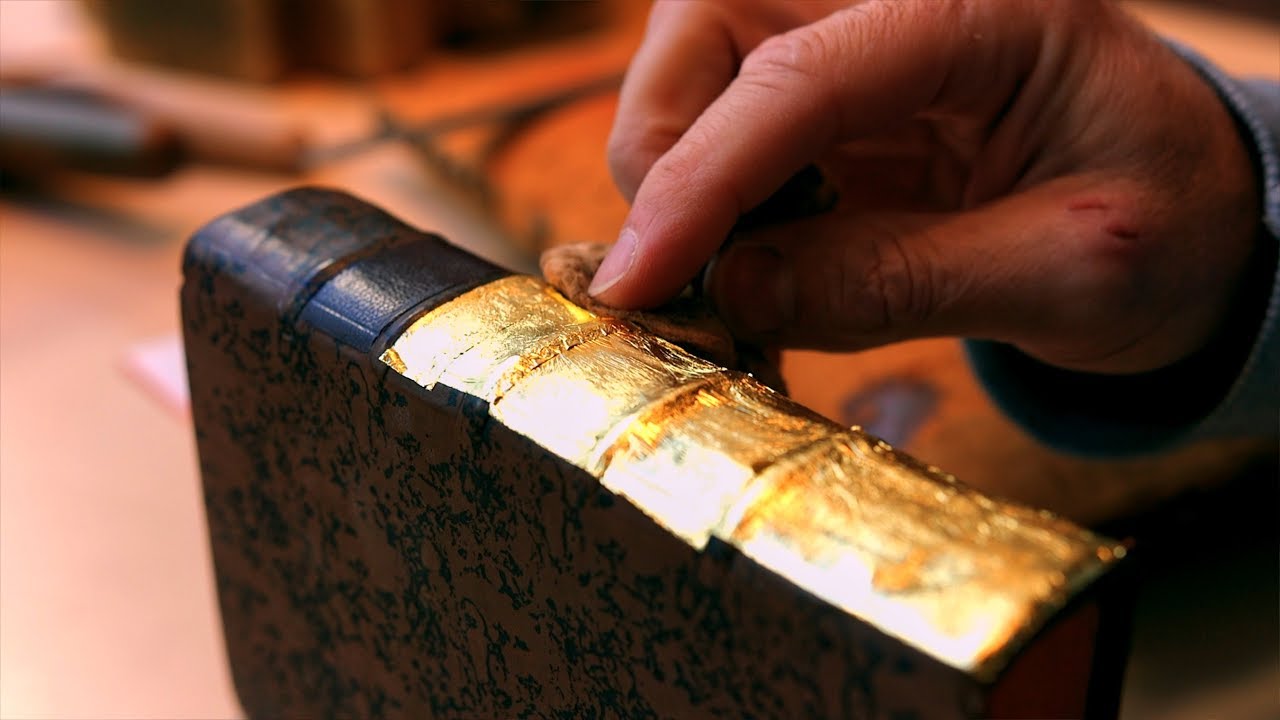 Mattierpunzen Gold Tooling
