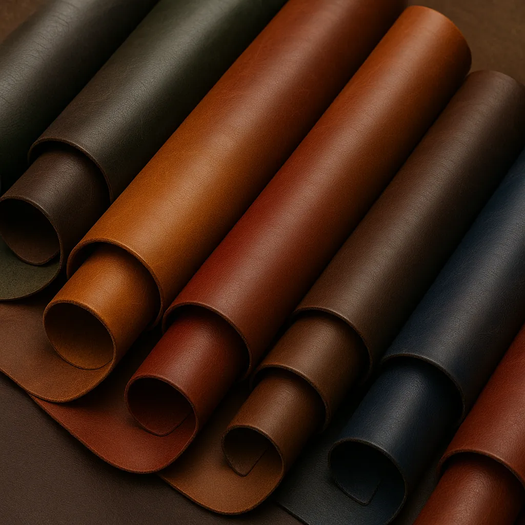 Multiple Rolled Leather