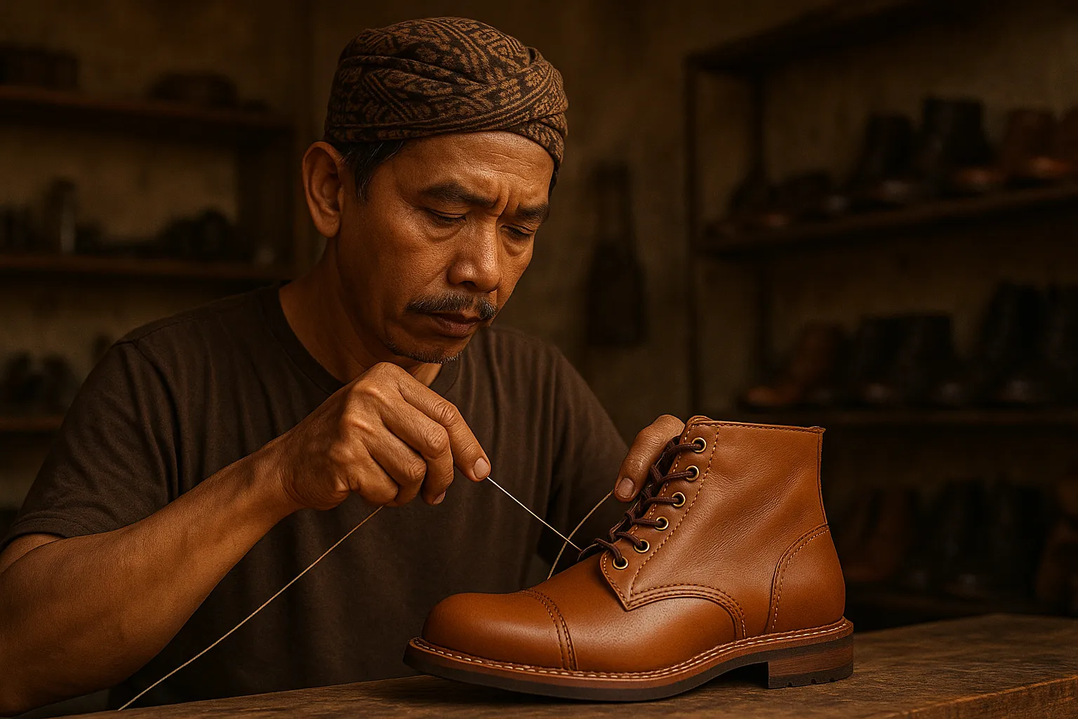Pengrajin Sepatu Cibaduyut