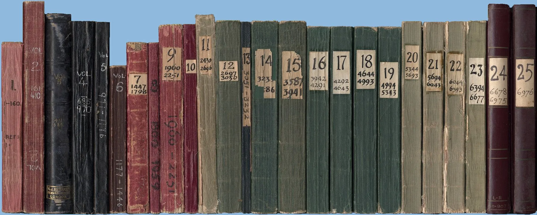 Ross Ashby Journal Spines