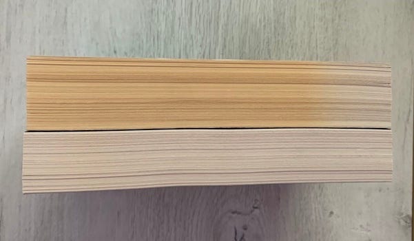 Sunning Damage Book Repair