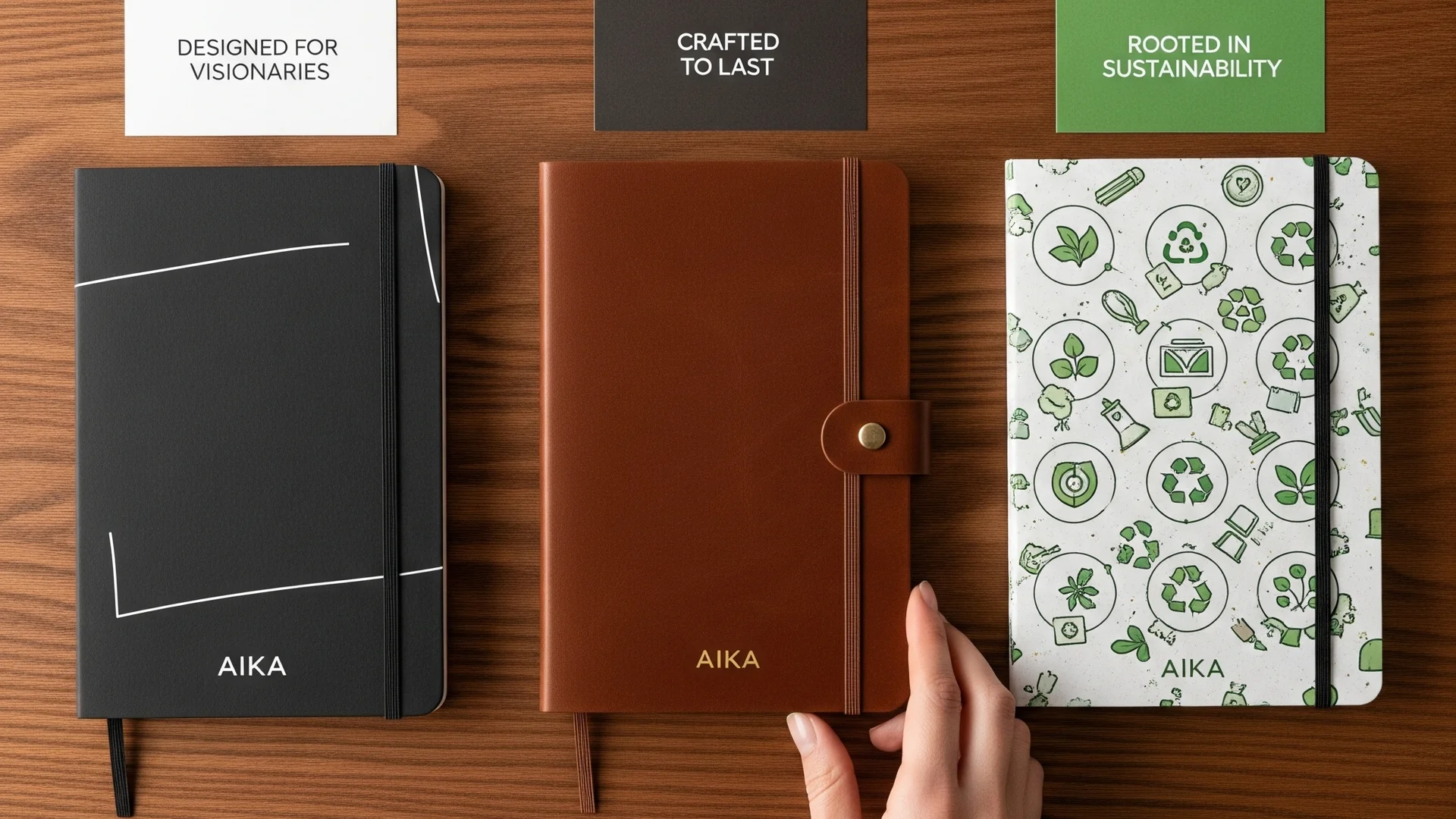 Aika Notebooks Different Designs