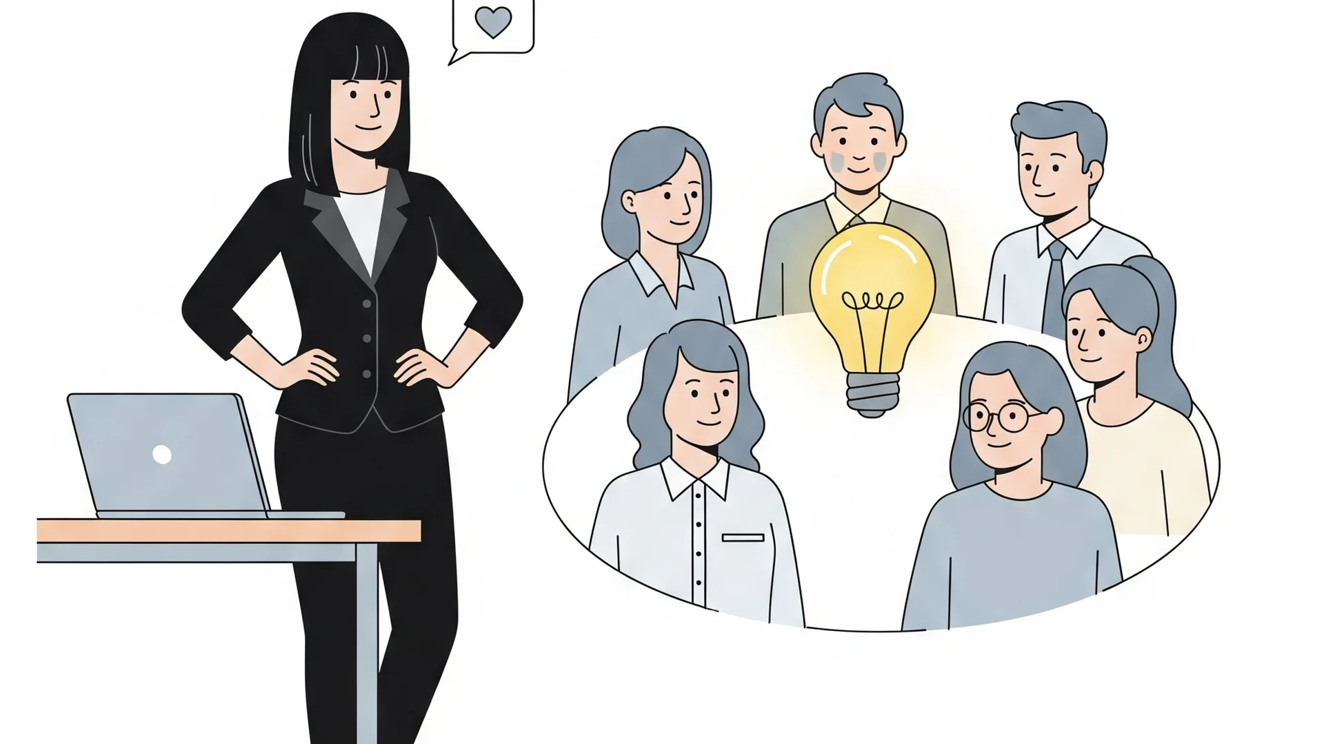 Aika Team Idea Concept Illustration