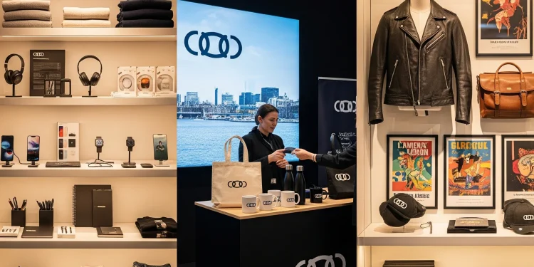Audi Brand Lifestyle Store Merchandise