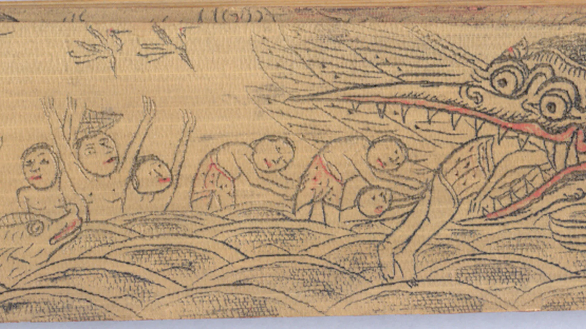 Balinese Mythological Bird Wood Panel