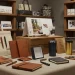 Branded Leather Goods And Stationery Display