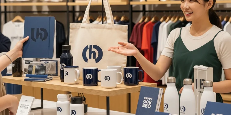 Branded Merchandise Store Display Sales Assistant