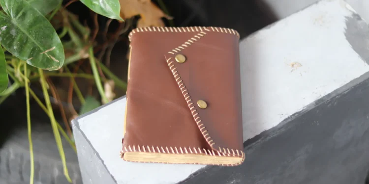 Brown Leather Notebook Journal Custom Notebook Personalized Journal Standard Order 1