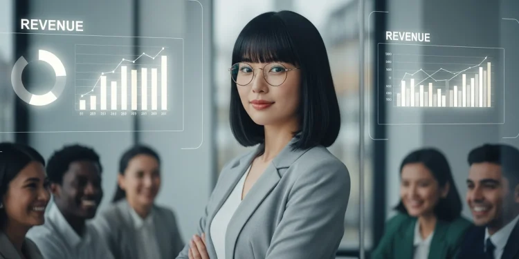 Business Revenue Presentation Team Meeting