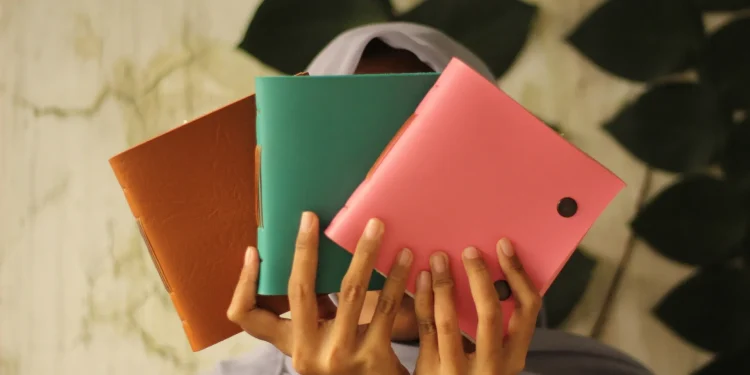 Colored Leather Notebooks Custom Notebook Personalized Journal Standard Order