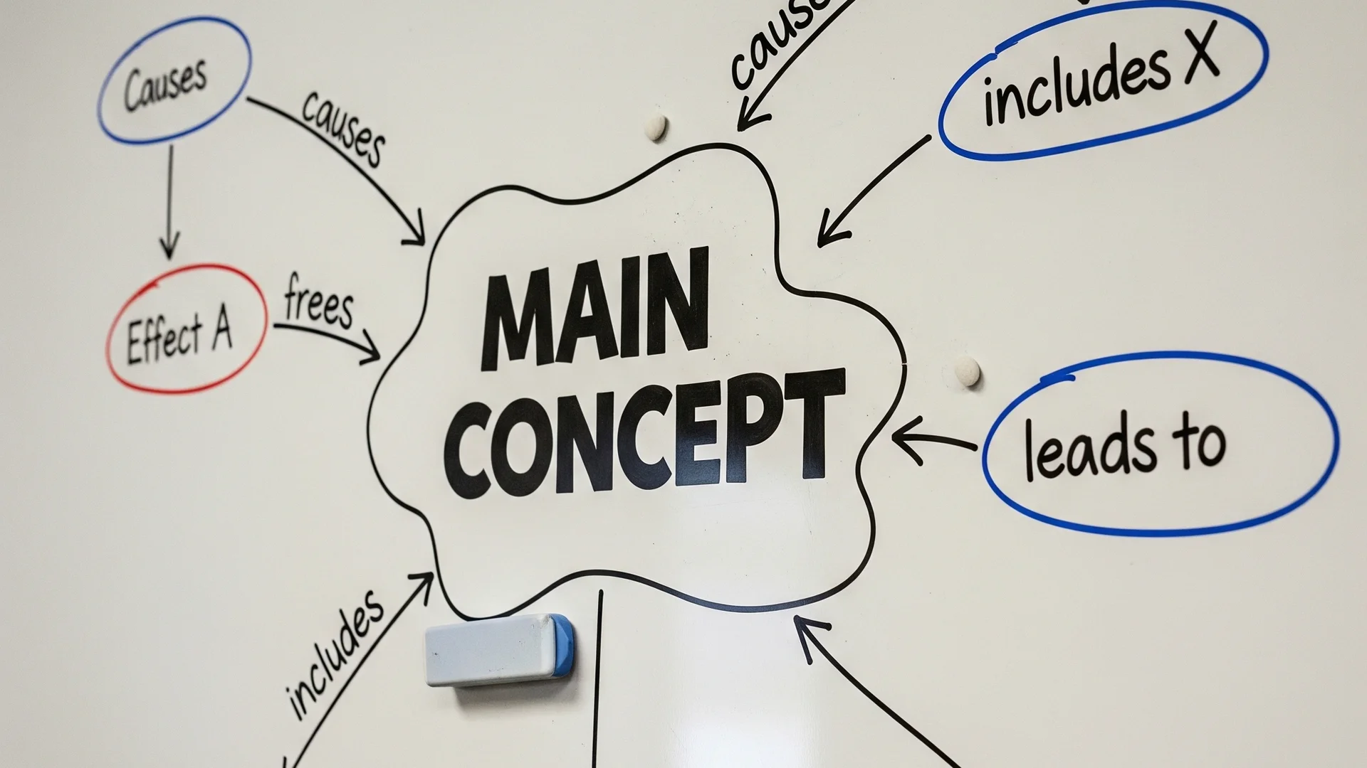 Concept Mapping Whiteboard Notetaking Pkm