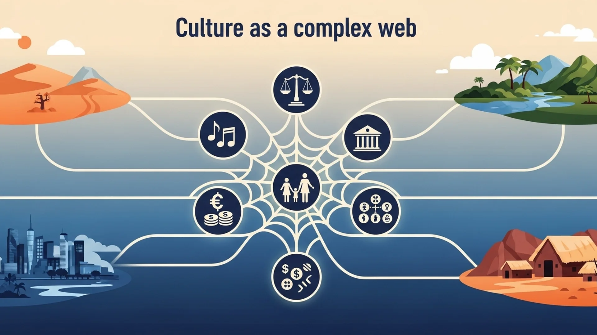 Culture As A Complex Web Diagram