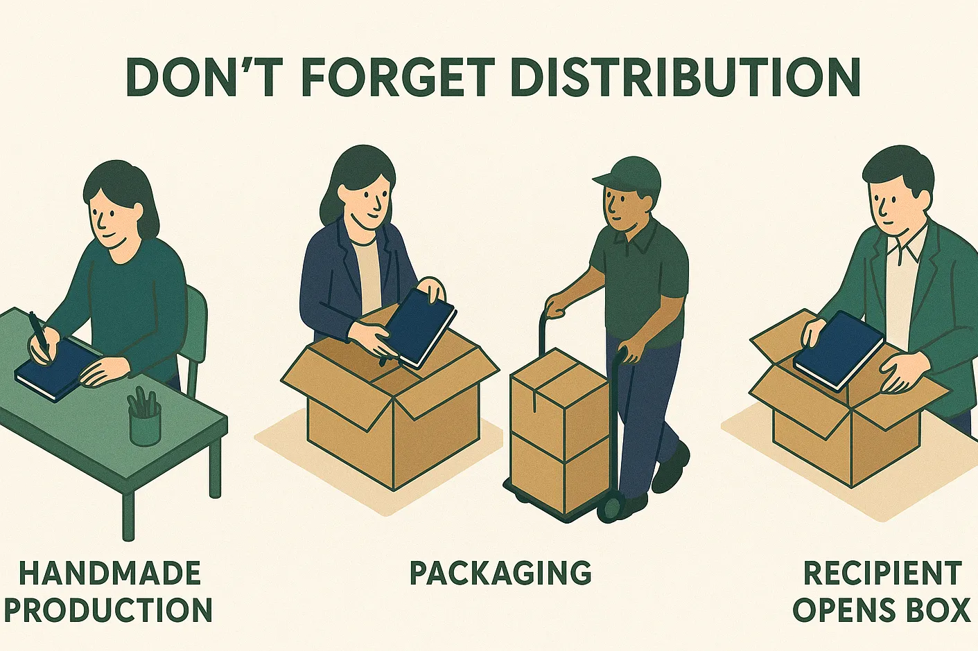 Distribution Process Steps
