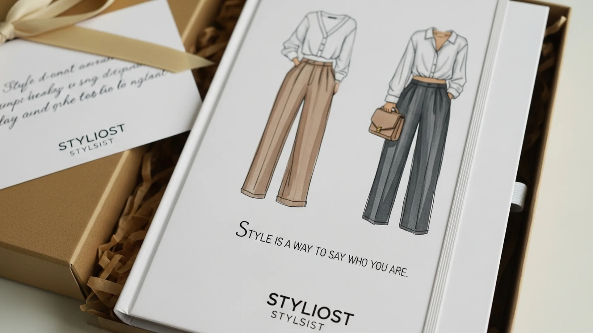Fashion Illustrations Notebook Stylist