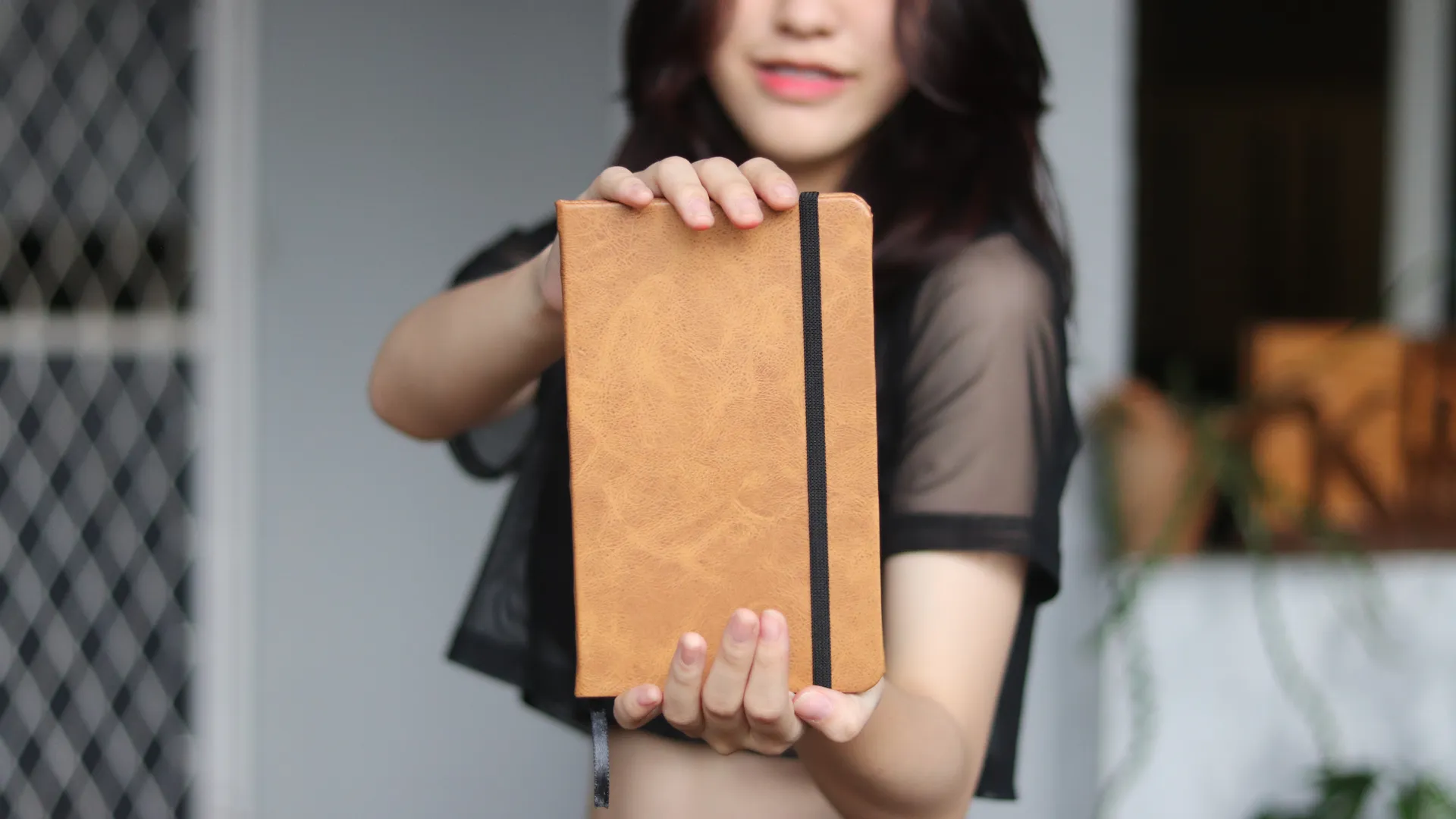 Hibrkraft Tan Leather Notebook 1