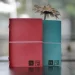 Hibrkraft Teal And Red Leather Notebooks With Flower