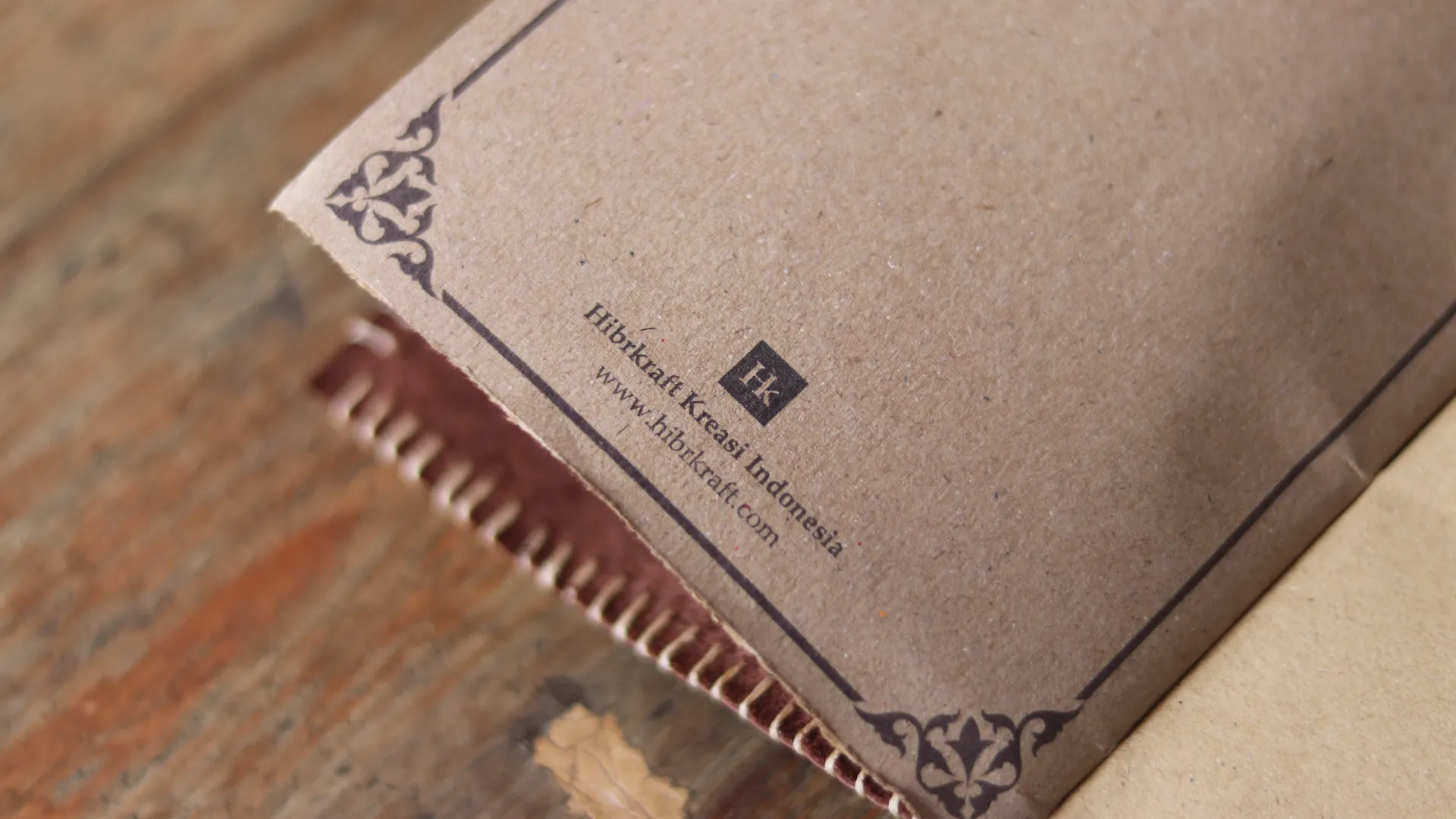Leather Bound Notebook Kraft Paper Custom Notebook Personalized Journal Standard Order