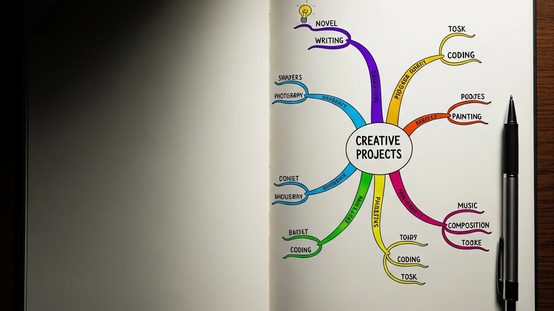 Mind Map Note Taking Method