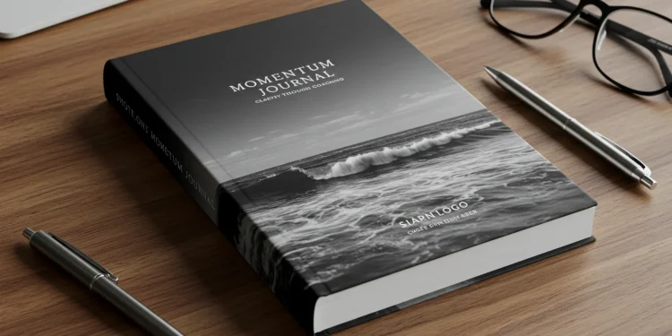 Momentum Journal Cover Waves Book