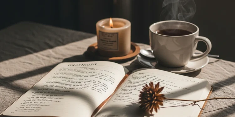 Open Book Tea Candle Cozy