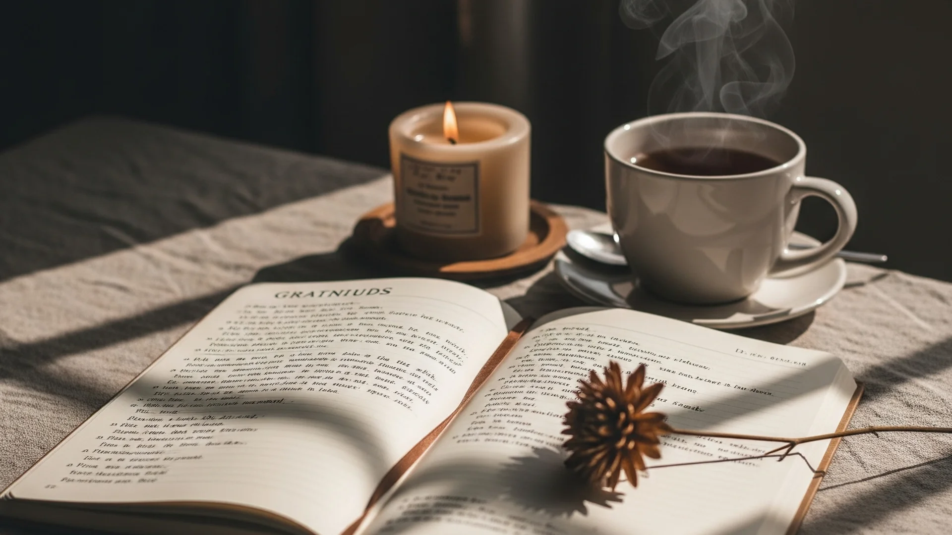 Open Book Tea Candle Cozy