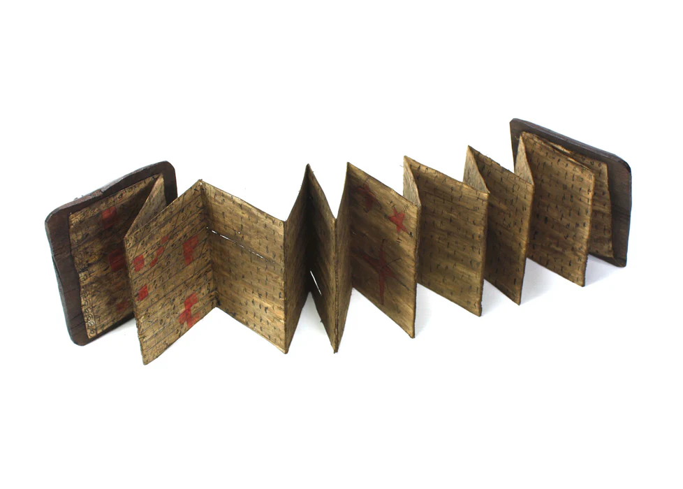 Pustaha Batak Ancient Accordion 1