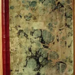 Sir Humphry Davy Marbled Hardcover Notebook Quarto Creme