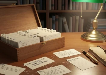 Wooden Card Box Notes Research